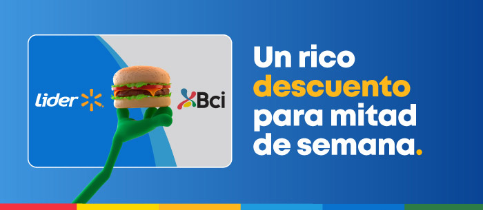 40% de dcto todos los miércoles.
